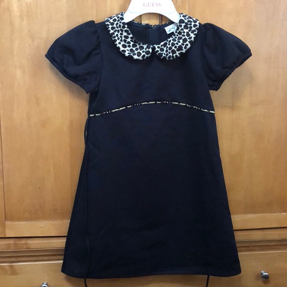 🎄black and cheetah print dress!❤️ - Picture 1 of 3